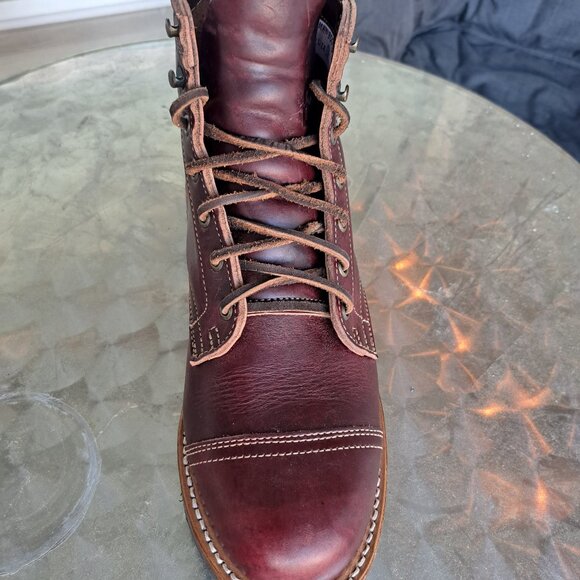 Truman boots 9.5D Oxblood double shot leather - Picture 6 of 10